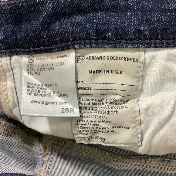 AG Adriano Goldschmied Stilt Cigarette Leg Jeans Denim - Picture 6 of 6